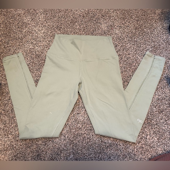 ALO Yoga Pants - ALO Yoga Olive Green Leggings